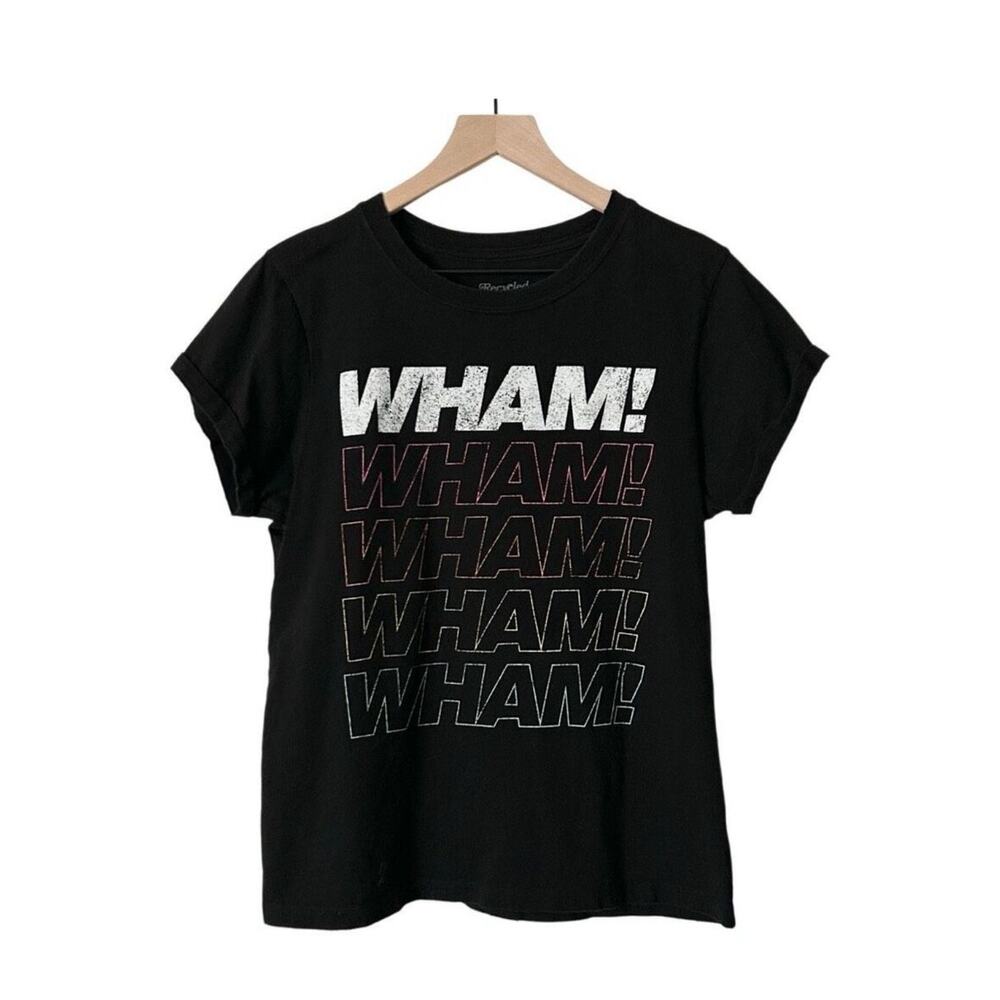 Recycled Karma - Wham! Logo Fitted Tee (Size XL)